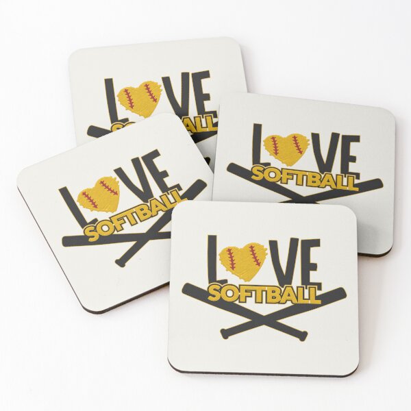Item preview, I Love Softball  designed and sold by franktact.