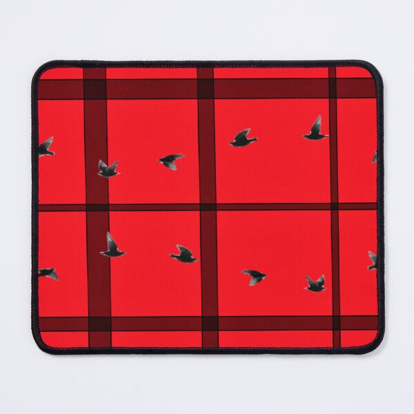 Item preview, Red Plaid with Birds designed and sold by OBXLisaArt.