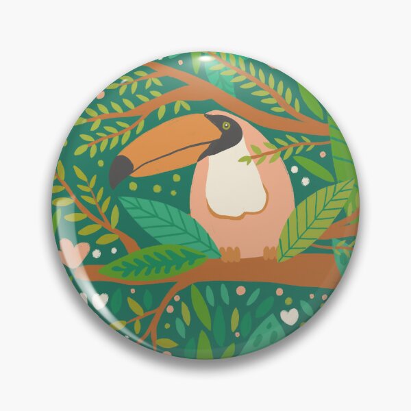 Item preview, Joyful Jungle - Green designed and sold by latheandquill.