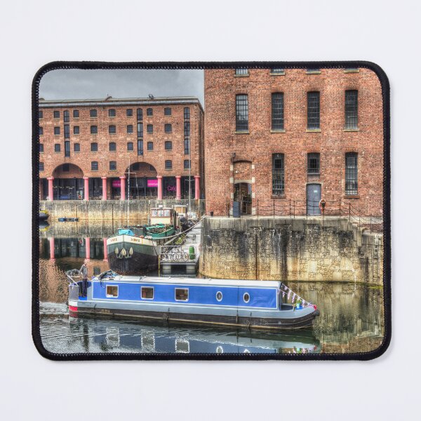 Item preview, Narrowboat Albert Dock Liverpool designed and sold by Londonimages.