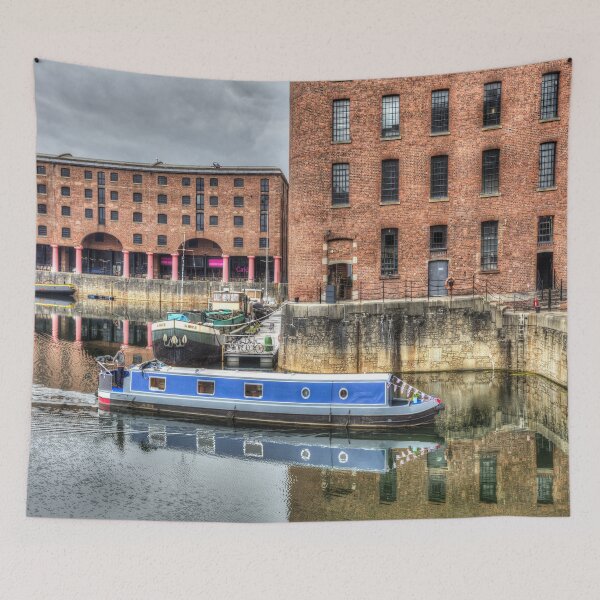 Item preview, Narrowboat Albert Dock Liverpool  designed and sold by Londonimages.