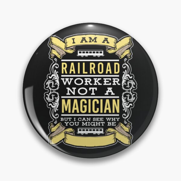 Item preview, Railroad Worker Not Magician Job Title designed and sold by ClamenTaon.