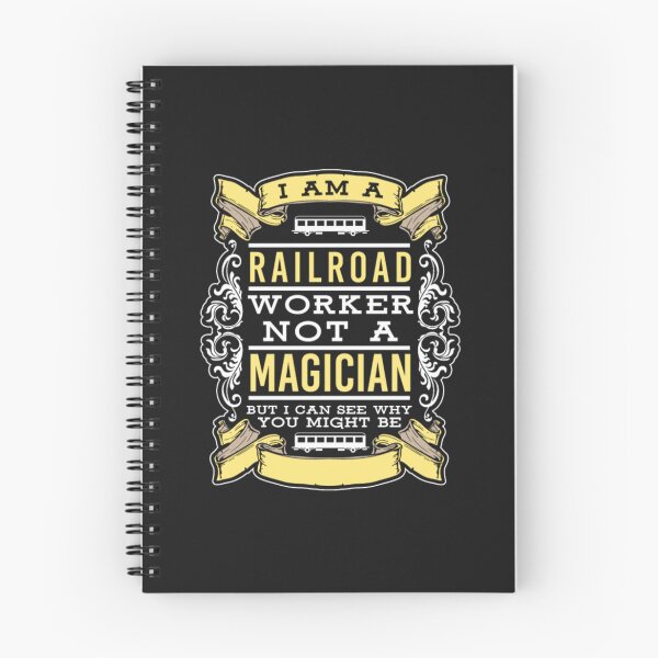 Item preview, Railroad Worker Not Magician Job Title designed and sold by ClamenTaon.
