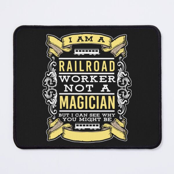 Item preview, Railroad Worker Not Magician Job Title designed and sold by ClamenTaon.