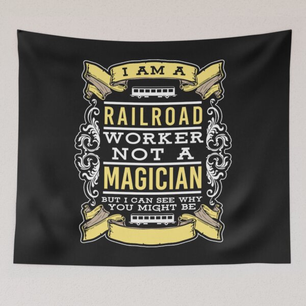 Item preview, Railroad Worker Not Magician Job Title designed and sold by ClamenTaon.