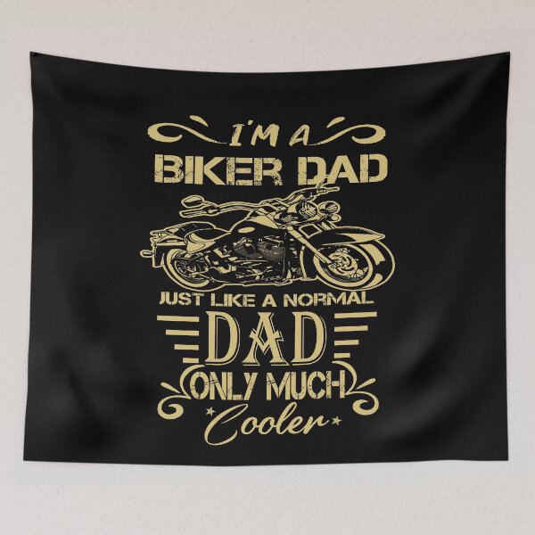 Item preview, biker dad like a normal dad but wheely cool designed and sold by SheIsAQueen.
