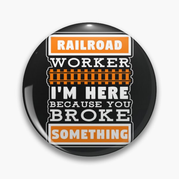 Item preview, Railroad Worker Steam locomotive Broke Something designed and sold by ClamenTaon.