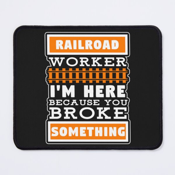 Item preview, Railroad Worker Steam locomotive Broke Something designed and sold by ClamenTaon.