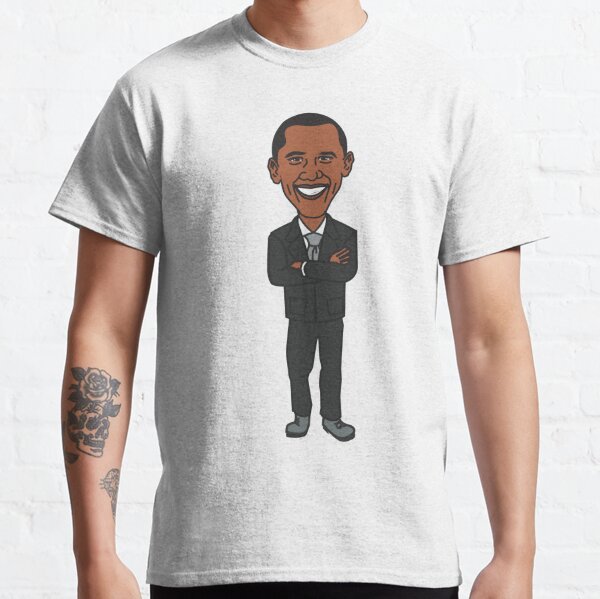 Barack Obama caricature funny 2023 T-shirt – Emilytees