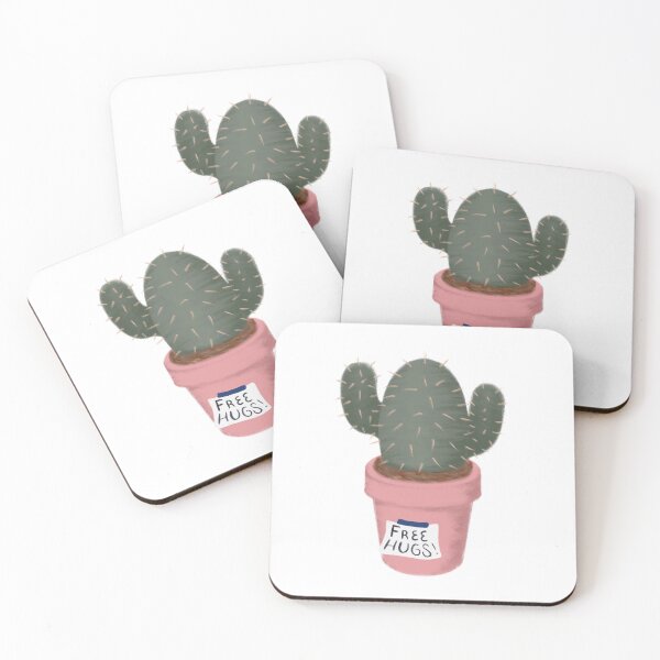 Item preview, Free Hugs Cactus 2 designed and sold by akalexa.