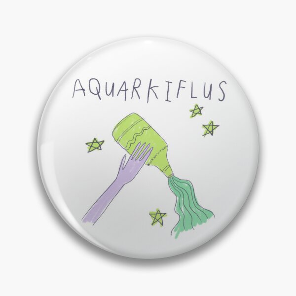 Aquarkiflus the Splendid Baby Water Bottle Thing - HorrorScoops Asstrology Pin