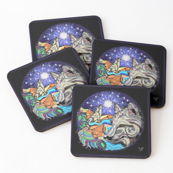 Item preview, Wolves designed and sold by OBXLisaArt.