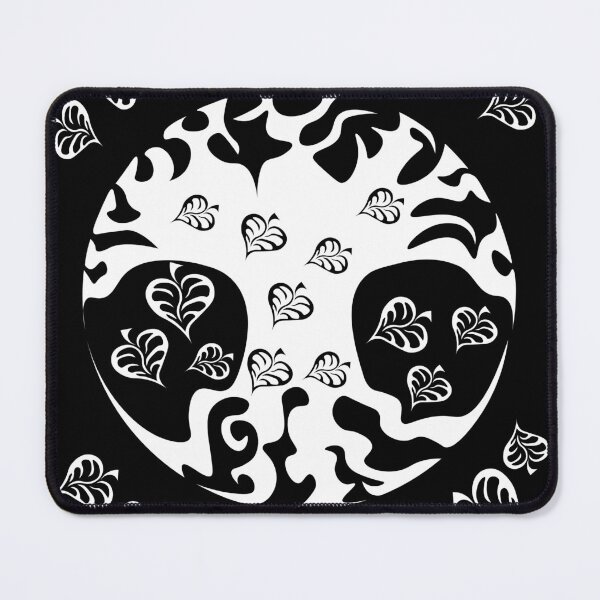 Item preview, black and white world tree designed and sold by AlexGrafs.