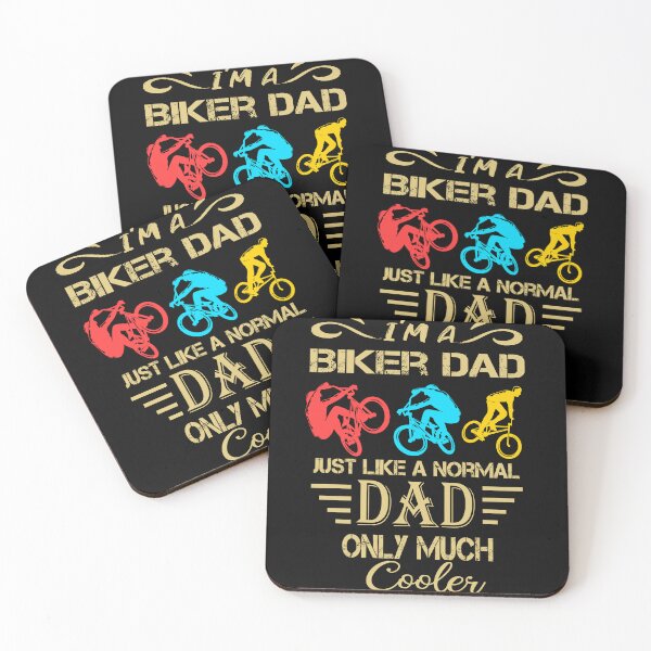 Item preview, biker dad like a normal dad but wheely cool designed and sold by SheIsAQueen.