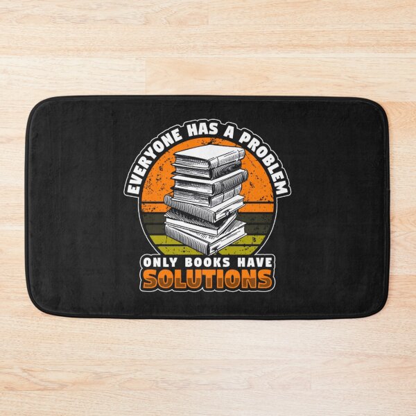 Item preview, Only Reading Books Have Solutions designed and sold by ClamenTaon.