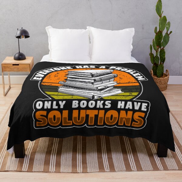 Item preview, Only Reading Books Have Solutions designed and sold by ClamenTaon.