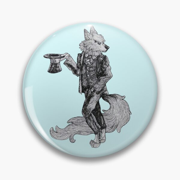 Item preview, 1910s Gentleman Wolf designed and sold by Brooksie Fontaine.