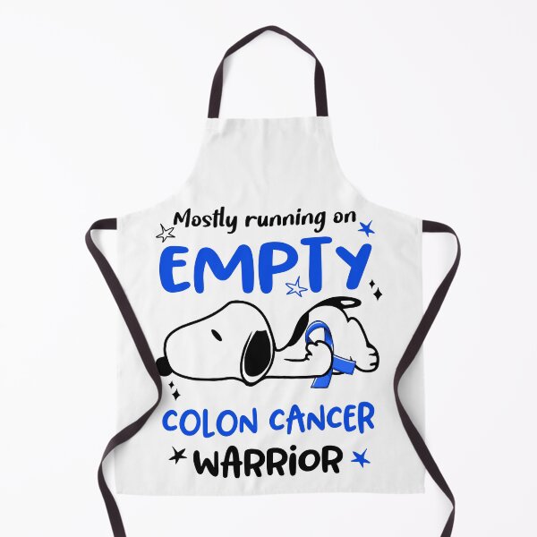 Item preview, Mostly Running on Empty Colon Cancer Warrior designed and sold by Wlsnpeggy.
