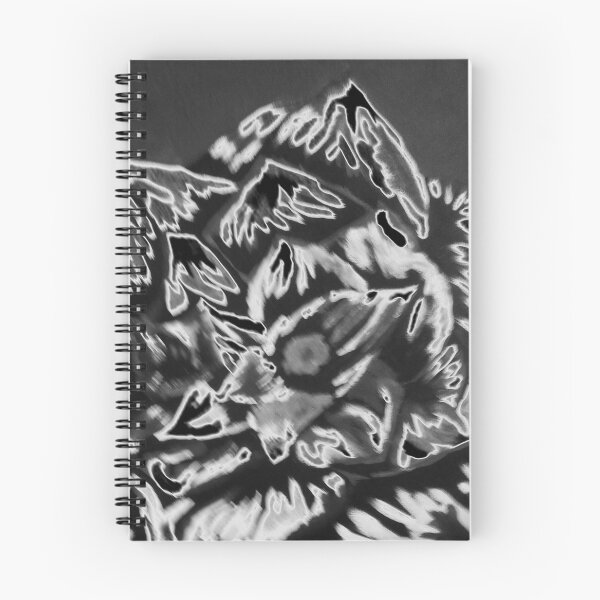 Item preview, Flores abstractas de neón blanco designed and sold by LBlaze.