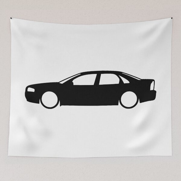Item preview, S80 1998-2006 side black silhouette designed and sold by EdimDesign.