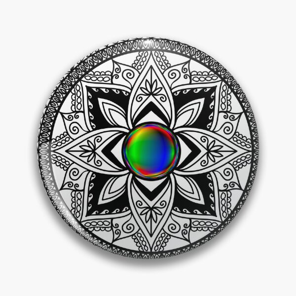 Item preview, Jewel Mandala designed and sold by lattes-and-rain.