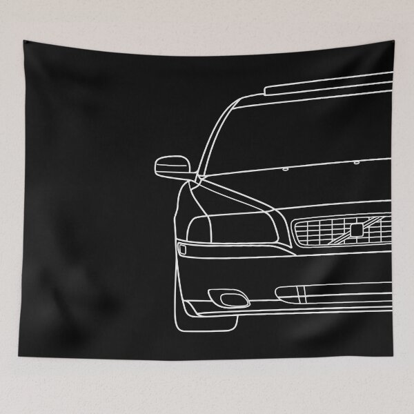 Item preview, S80 2003-2006 white lines designed and sold by EdimDesign.
