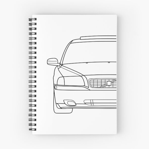 Item preview, S80 2003-2006 black lines designed and sold by EdimDesign.
