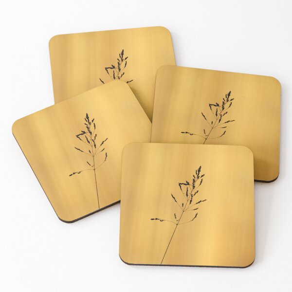Item preview, Silhouette of long grass designed and sold by days-photographic.