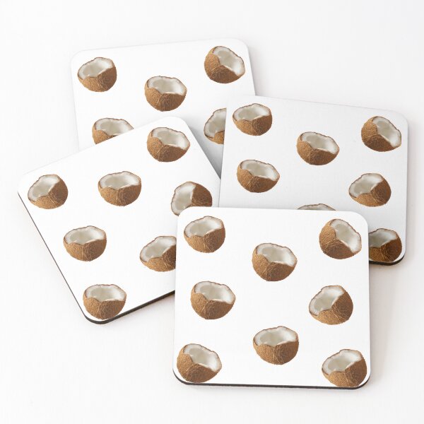 Item preview, coconut sticker pack designed and sold by Lina Petkovska.