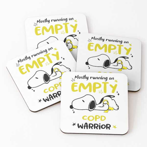 Item preview, Mostly Running on Empty COPD Warrior designed and sold by Wlsnpeggy.