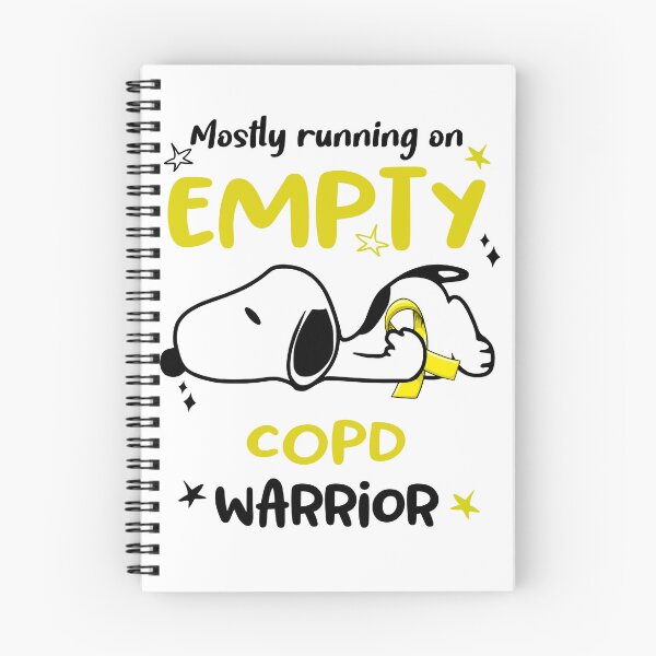 Item preview, Mostly Running on Empty COPD Warrior designed and sold by Wlsnpeggy.