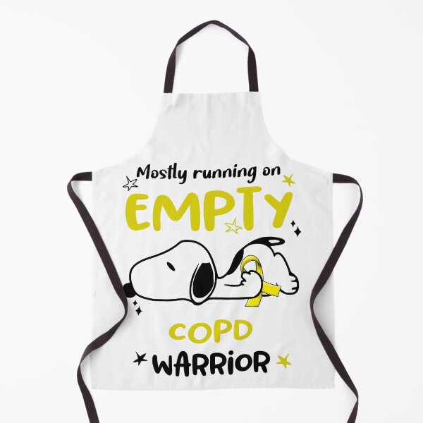 Item preview, Mostly Running on Empty COPD Warrior designed and sold by Wlsnpeggy.