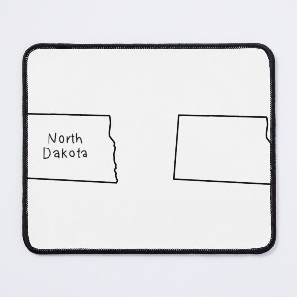 Item preview, North Dakota state sticker  designed and sold by Kiki Stickers.