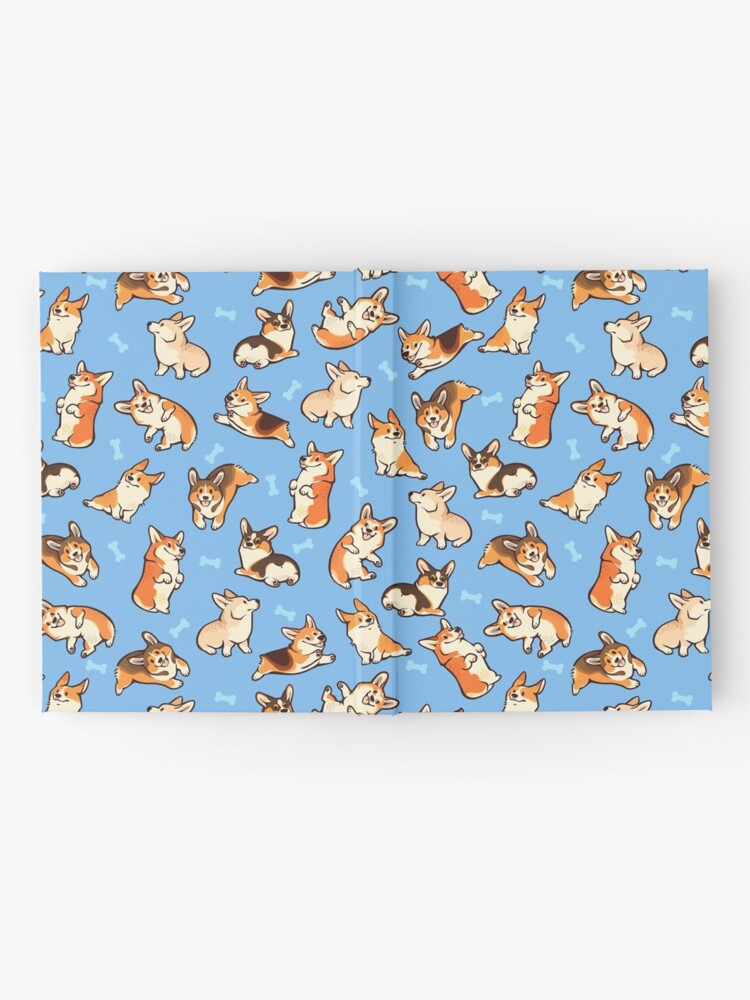 Jolly corgis in green Zipper Pouch for Sale by Colordrilos