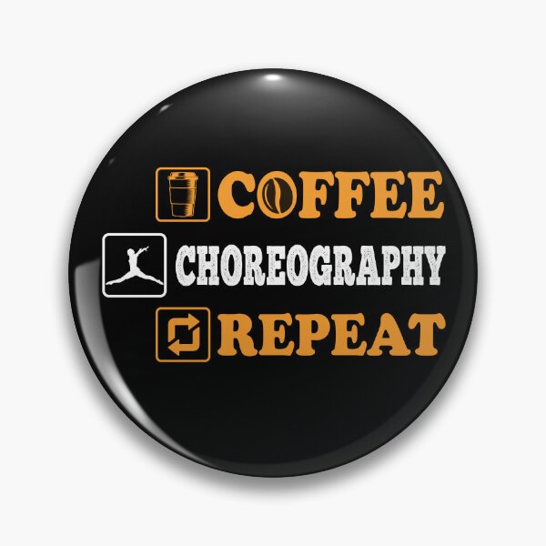 Artikelvorschau, Tanzdirektor Coffee Choreography Choreograf Geschenk entworfen und verkauft von design880.