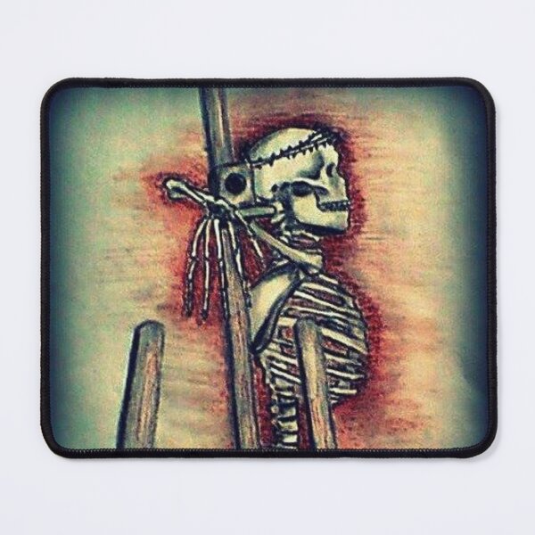 Item preview, Skeleton on Easel designed and sold by OBXLisaArt.