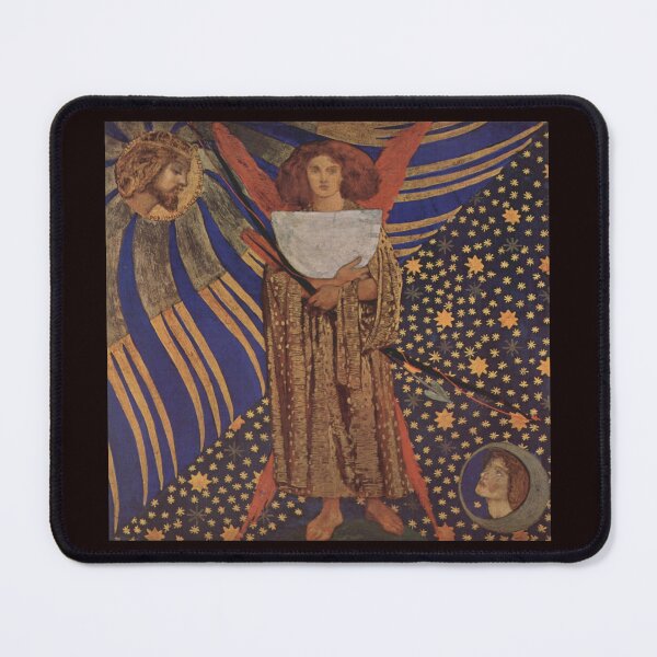 Item preview, 'Dante's Love' by Dante Rossetti (Reprint) designed and sold by Classic Visions Gallery.