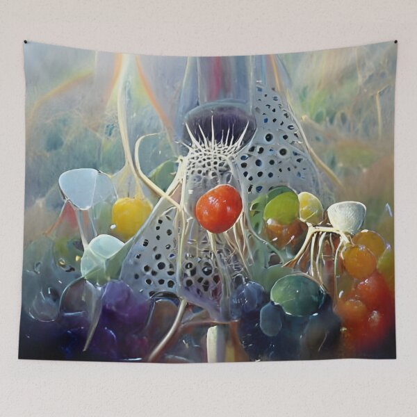 Item preview, Surreal Abstract Rainbow Painting designed and sold by andrea262.