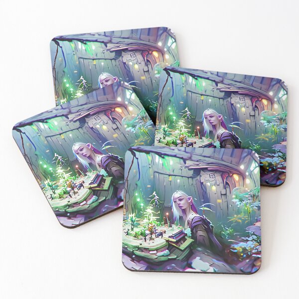 Item preview, Mystical Elf Hideout RollerCoaster 2 as seen on TikTok designed and sold by A.I. Does  Art.
