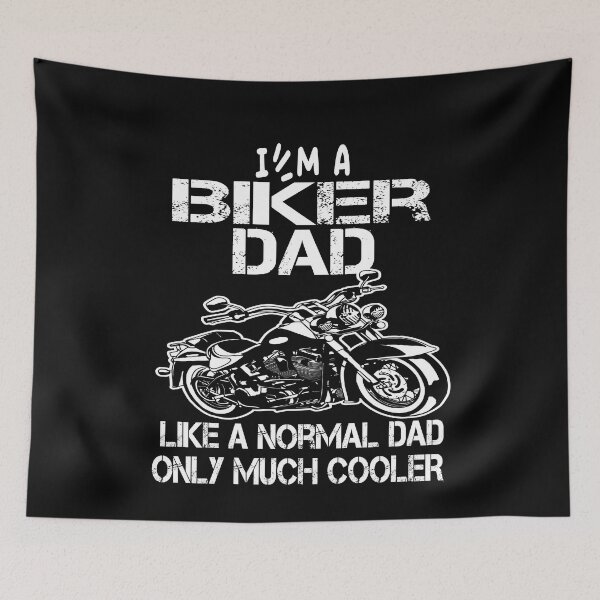 Item preview, Copy of biker dad like a normal dad but wheely cool designed and sold by SheIsAQueen.