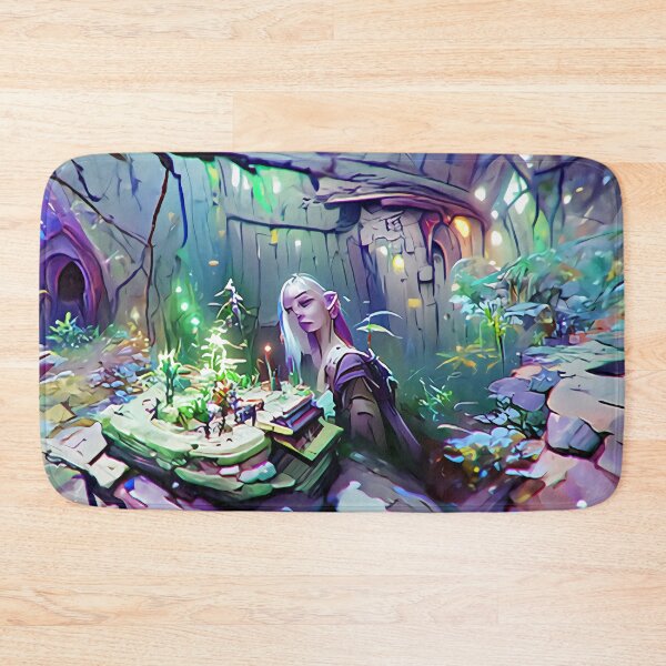 Item preview, Mystical Elf Hideout RollerCoaster 2 as seen on TikTok designed and sold by A.I. Does  Art.