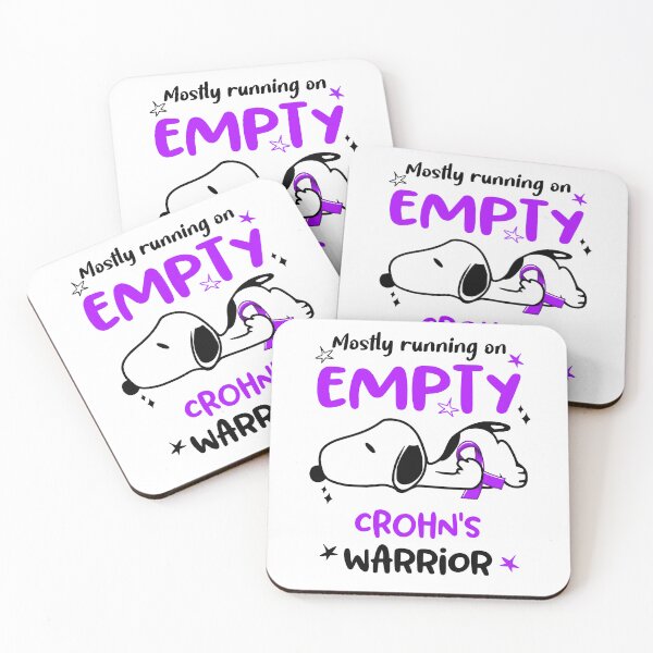 Item preview, Mostly Running on Empty Crohn's Warrior designed and sold by Wlsnpeggy.