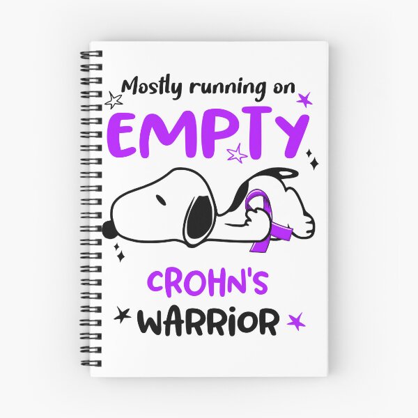 Item preview, Mostly Running on Empty Crohn's Warrior designed and sold by Wlsnpeggy.
