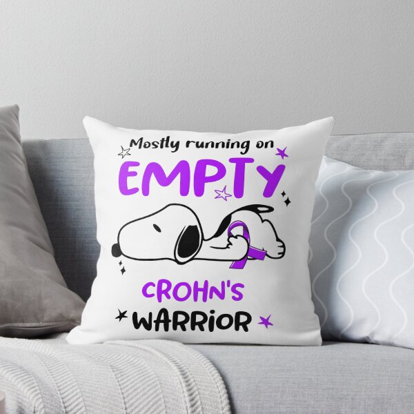 Item preview, Mostly Running on Empty Crohn's Warrior designed and sold by Wlsnpeggy.