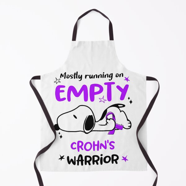 Item preview, Mostly Running on Empty Crohn's Warrior designed and sold by Wlsnpeggy.