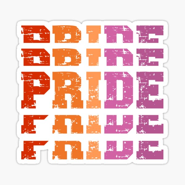 Lesbian Pride Lgbtqia Pride Sticker For Sale By Tempeststory Redbubble 8787