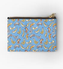 Bolso de mano geckos de gemelos en azul