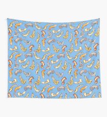 chub geckos in blue Tapestry