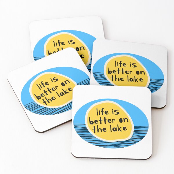 Item preview, Life is Better at the Lake designed and sold by skylapittman.