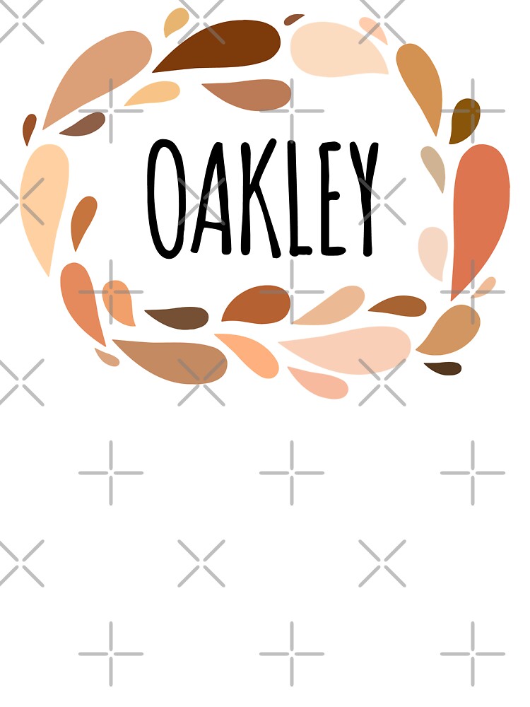 Oakley Name Cute Colorful Gift Named Oakley Kids T-Shirt for Sale by  kindxinn